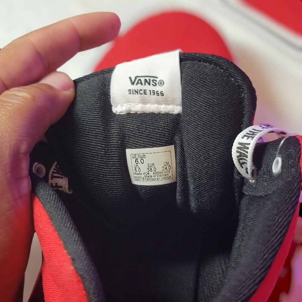 Red Vans